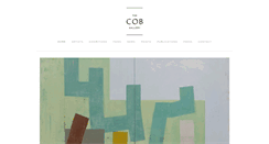 Desktop Screenshot of cobgallery.com